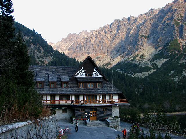 Pawel (387).JPG - Górskie schronisko nad Popradskim Stawem. Tatry Wysokie. Słowacja.
